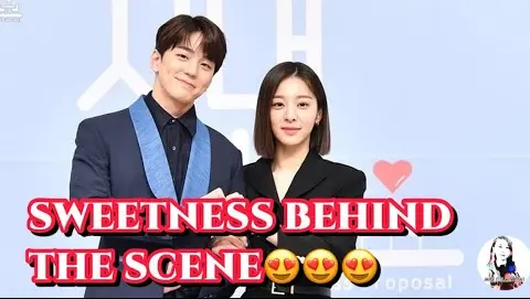 Cha Sung Hoon and Jin Yeong Seo Funny and Sweet Moments Behind the Scene!