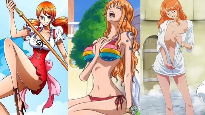 One Piece Nami Sexy Moments