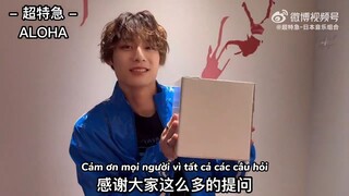 [Vietsub] Q&A Takamatsu Aloha (weibo)