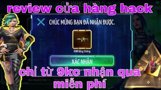 Free Fire| #236 review cửa hàng hack lây ngay xm8 rồng thiêng chỉ từ 9 kim cương