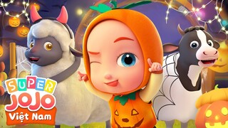 Đêm hội halloween của các bạn thú cưng | Halloween vui vẻ | Nhạc thiếu nhi vui nhộn | Super JoJo