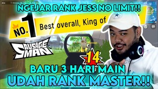 MENGEJAR JESS NO LIMIT DI TOP GLOBAL SOSIS | SAUSAGE MAN INDONESIA