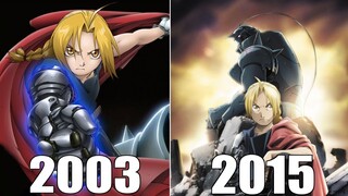 Evolution of Fullmetal Alchemist Games [2003-2015]