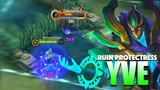 Yve New Skin Ranked Gameplay | Ruin Protectess Yve | Top Global Yve Gameplay By Known as ꪗꪜꫀ.~ MLBB