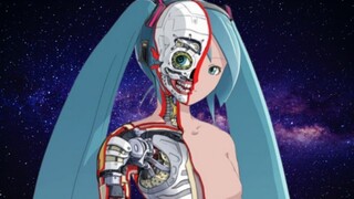 Struktur internal anatomi Robot Girl Miku~