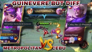 METROPOLITAN GUINEVERE HITS DIFFERENT | TOP GLOBAL | MOBILE LEGENDS