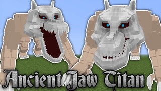 Titan Hàm Tiền nhiệm Cực chất trong Minecraft Attack on Titan