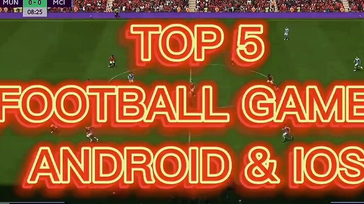 Top 5 football games Android & IOS #GamePasNatal #footballgames #gameemo