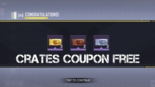 Crates Coupon Redeem Code | Garena Only