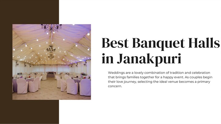 Best banquet halls in janakpuri