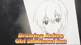 How To Draw Anime Girl Shikimori San || Cara Menggambar Anime Dengan Simple || Fine Art Tips ✍️