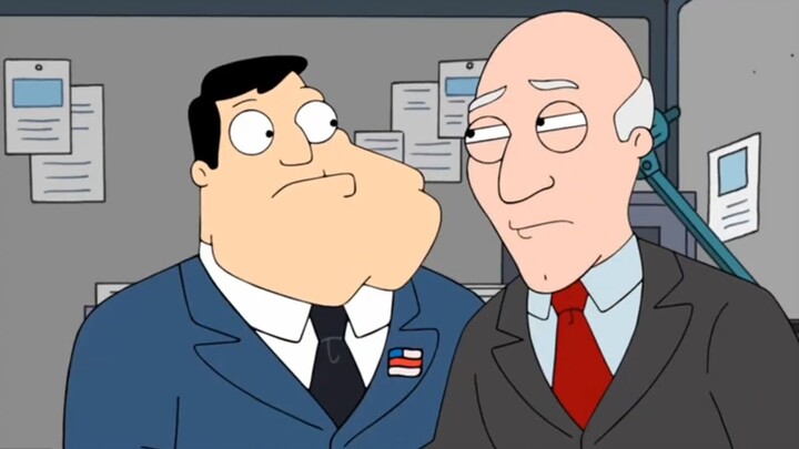 American Dad: When faced with something that is under his control, Dad chooses to escape!