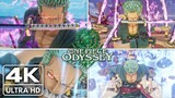 One Piece Odyssey - All Zoro's Ultimate Attacks & Transformations (4K 60fps)