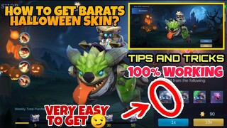 BARATS NEW HALLOWEEN SKIN-BARATSTEIN | MOBILE LEGENDS | HOW TO GET BARATS HALLOWEEN SKIN NEW ARRIVAL