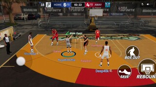 NBA INFINITE: My 1st ranked game 3v3