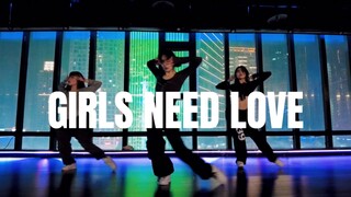 女孩需要爱《girls need love》#小橘编舞#