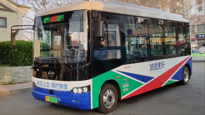 【卡比快乐线】青岛公交427路微循环七倍速前方展望