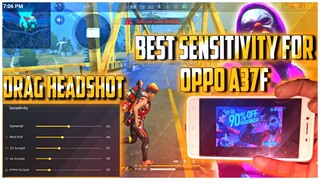 Free Fire | Best Drag Headshot Sensitivity Oppo A37f 1gb ram,2gb ram