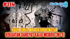 [#114] KAFKA DINYATAKAN TEWAS❗BENTUK ASLI KAIJU NO 9 (KAIJU MEIREKI)❗MINA ASHIRO DIUJUNG KEMATIAN❗