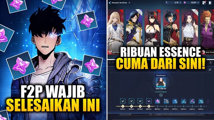 GRATIS Ribuan Essence Stone Dari Sini! NYESEL Kalau Gak Selesai | Solo Leveling: ARISE