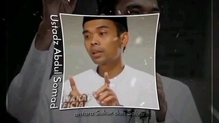 luruskan. ustadz abdul somat