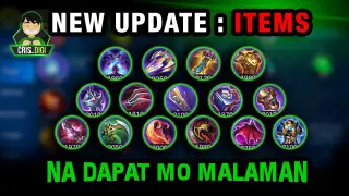 NEW ITEM CHANGES IN THE MLBB | CRIS DIGI (ENGLISH SUBS)