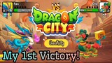 Dragon City : So This Is My 1st Victory? Yeay!!!