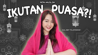 NYOBAIN PUASA !! SALAM TOLERANSI~ | Klara Tania