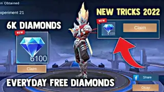 6K DIAMONDS SUPER FAST AND EASY TO CLAIM FREE DIAMONDS! FREE DIAMONDS! HOW? | MOBILE LEGENDS 2022