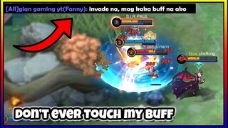 AUTO AGGRESSIVE GAMEPLAY IF YOU TOUCH MY BUFF | MLBB