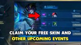 CLAIM YOUR FREE SKIN OR RARE FRAGMENTS FROM THIS EVENT AND OTHER UPCOMING EVENTS-MOBILE LEGENDS
