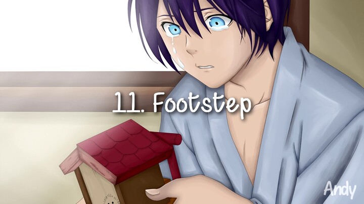 Noragami ノラガミ Aragoto OST - 11. Footstep [ + IMPORTANT ANNOUNCEMENT ]