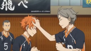 sugawara san pilih kasih 😂😂😂 anime haikyuu