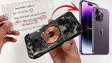 How i Turn Destroyed iPhone XR into a Brand New iPhone 14 Pro with DIY Housing