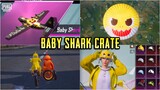 Baby Shark 🦈 Crate Opening & Review - PUBG MOBILE