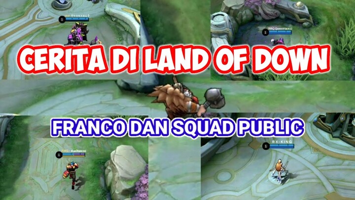 CERITA DI BALIK PERTEMPURAN LAND OF DOWN - FRANCO VS ALUKARD - MOBILE LEGENDS (Cerita Moba)