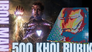 Nhóm RUBIK BMT chi lớn mua 500 khối Rubik để xếp hình "Iron Man" ||RUBIK BMT