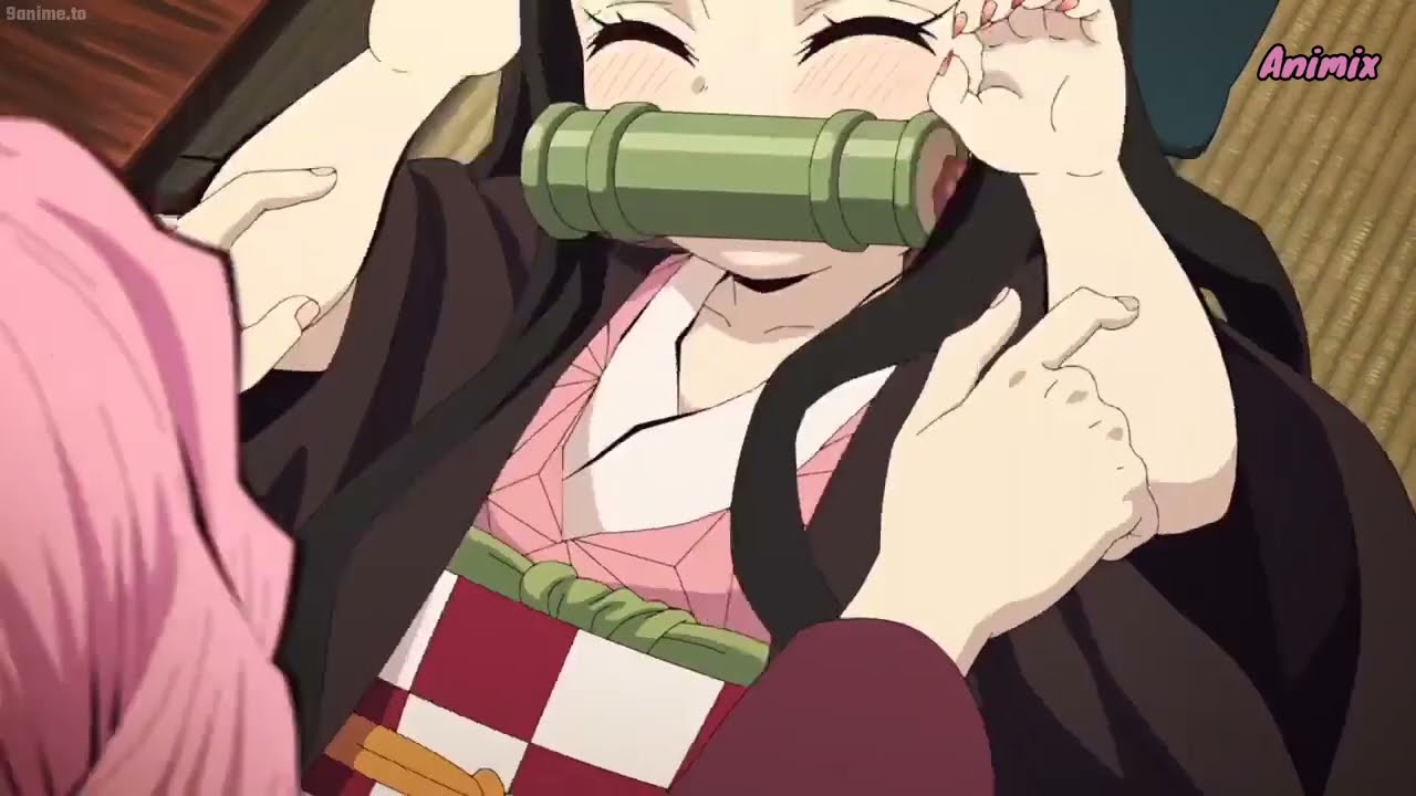 Nezuko is super cute in demon slayer 3rd season - BiliBili