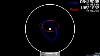 Cursor Comparison: mrekk vs Vaxei - Camellia - Flamewall [ETERNAL SACRED FIRE]