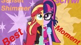 Equestria Girls SCISET MOMENTS Sunset and Scitwi