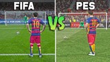 Lionel Messi Penalti | FIFA vs PES Dari 2006 ke 2022