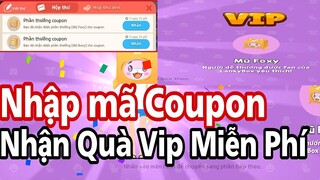 Play Together | Hướng Dẫn Nhập Mã Coupon Nhận Quà Vip Miễn Phí ,Code game mới tháng 8