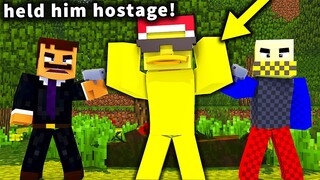 the base was BLOWN UP... so we held him hostage!