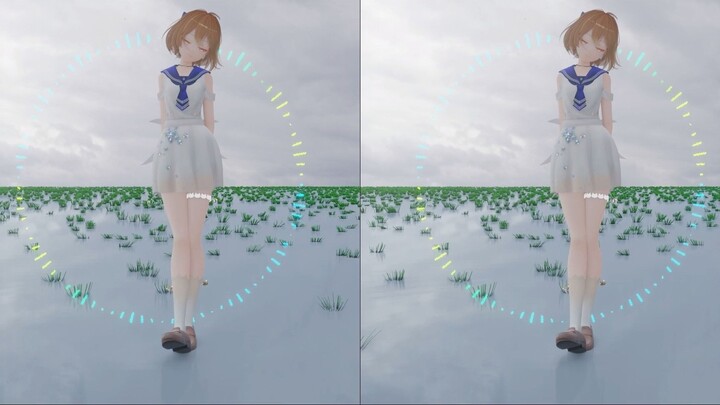 【Parallel Eyes 3D】ซากุระ ซากุระ ฉันอยากเห็นเธอจัง