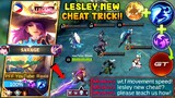 SAVAGE!! LESLEY GT MODE ON (1ST SKILL + SPRINT + KILLING SPREE) = UNESCAPABLE MOVEMENT SPEED! - MLBB