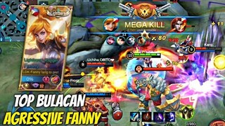 TOP BULACAN AGRESSIVE FANNY RANKED GAMEPLAY! | MLBB