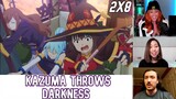 Kazuma Throws Darkness | Konosuba - Reaction Mashup