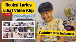 Video Reaksi Larics Nonton Video Klip Lagunya Sendiri 😅 Larics Family