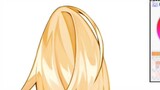 [How to draw hair] Is it difficult to draw hair without layers? Take you in 1 minute to teach you un