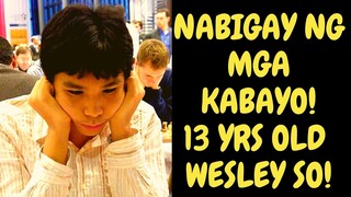 BATA PALANG MATINDI NA ! NAGBIGAY 2 KAYABO! Wesley So Notable game!